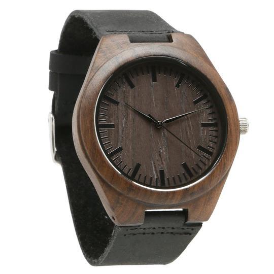 "To Be A Dad" - Wood Watch | The Christopher Custom Design Grain and Oak