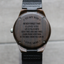 "To My Son" - Wood Watch | The Christopher Custom Design Grain and Oak